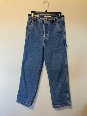 Levi’s Ribcage Straight Classic Blue Carpenter Jeans